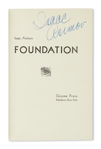 ASIMOV, ISAAC. Foundation Trilogy. Foundation * Foundation and Empire * Second Foundation.